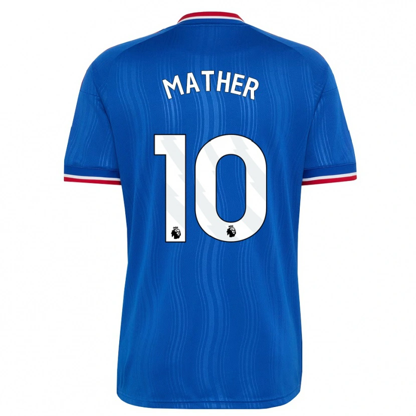 Danxen Dame Sam Mather #10 Blå Hvit Rød Bortetrøye Drakt Trøye 2026/27 Skjorter T-Skjorte