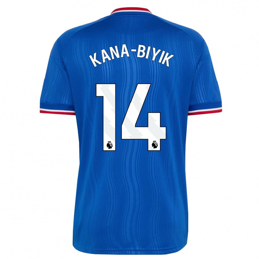 Danxen Dame Enzo Kana-Biyik #14 Blå Hvit Rød Bortetrøye Drakt Trøye 2026/27 Skjorter T-Skjorte