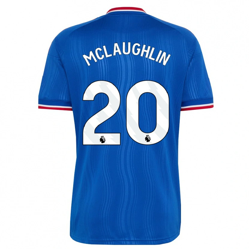 Danxen Dame Harlem Mclaughlin #20 Blå Hvit Rød Bortetrøye Drakt Trøye 2026/27 Skjorter T-Skjorte