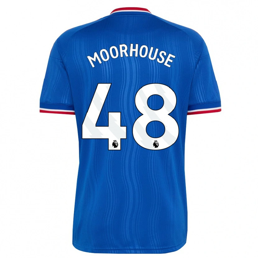 Danxen Dame Jack Moorhouse #48 Blå Hvit Rød Bortetrøye Drakt Trøye 2026/27 Skjorter T-Skjorte