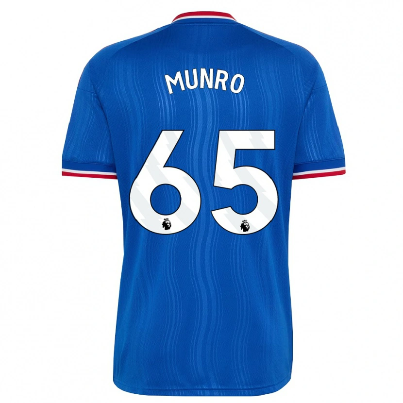 Danxen Dame Reece Munro #65 Blå Hvit Rød Bortetrøye Drakt Trøye 2026/27 Skjorter T-Skjorte