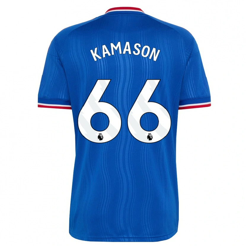 Danxen Dame Jaydan Kamason #66 Blå Hvit Rød Bortetrøye Drakt Trøye 2026/27 Skjorter T-Skjorte