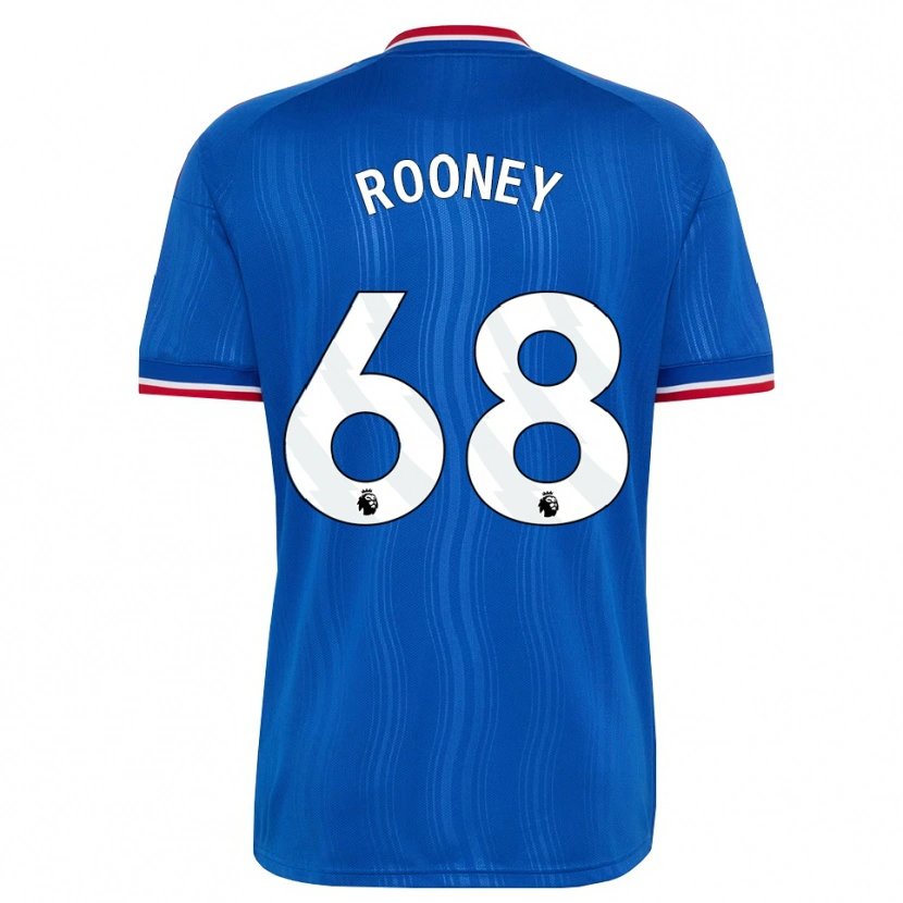 Danxen Dame Kai Rooney #68 Blå Hvit Rød Bortetrøye Drakt Trøye 2026/27 Skjorter T-Skjorte
