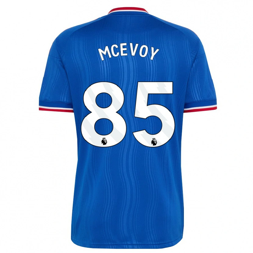 Danxen Dame Jay Mcevoy #85 Blå Hvit Rød Bortetrøye Drakt Trøye 2026/27 Skjorter T-Skjorte