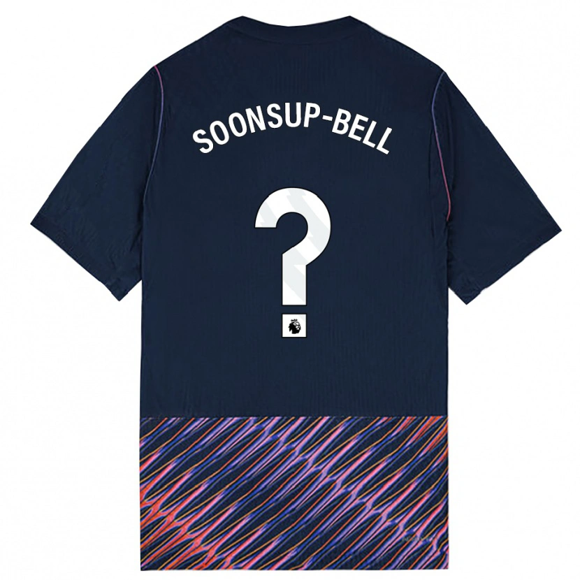 Danxen Dame Jude Soonsup-Bell #0 Kongeblå Hvit Bortetrøye Drakt Trøye 2026/27 Skjorter T-Skjorte