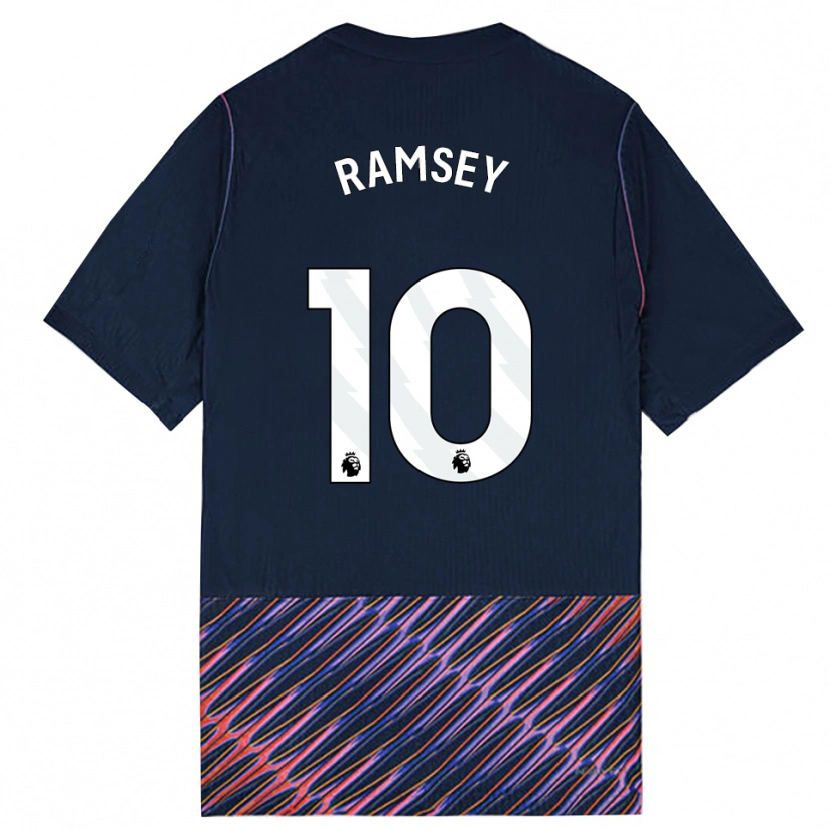 Danxen Dame Cole Ramsey #10 Kongeblå Hvit Bortetrøye Drakt Trøye 2026/27 Skjorter T-Skjorte