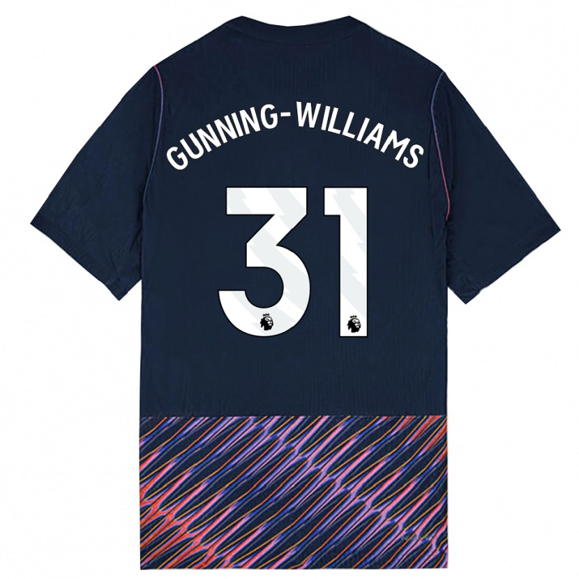 Danxen Dame Lenna Gunning-Williams #31 Kongeblå Hvit Bortetrøye Drakt Trøye 2026/27 Skjorter T-Skjorte