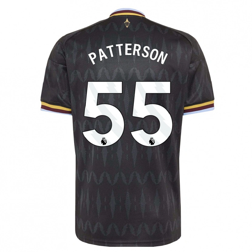 Danxen Dame Travis Patterson #55 Blå Kornblomst Svart Gul Bortetrøye Drakt Trøye 2026/27 Skjorter T-Skjorte