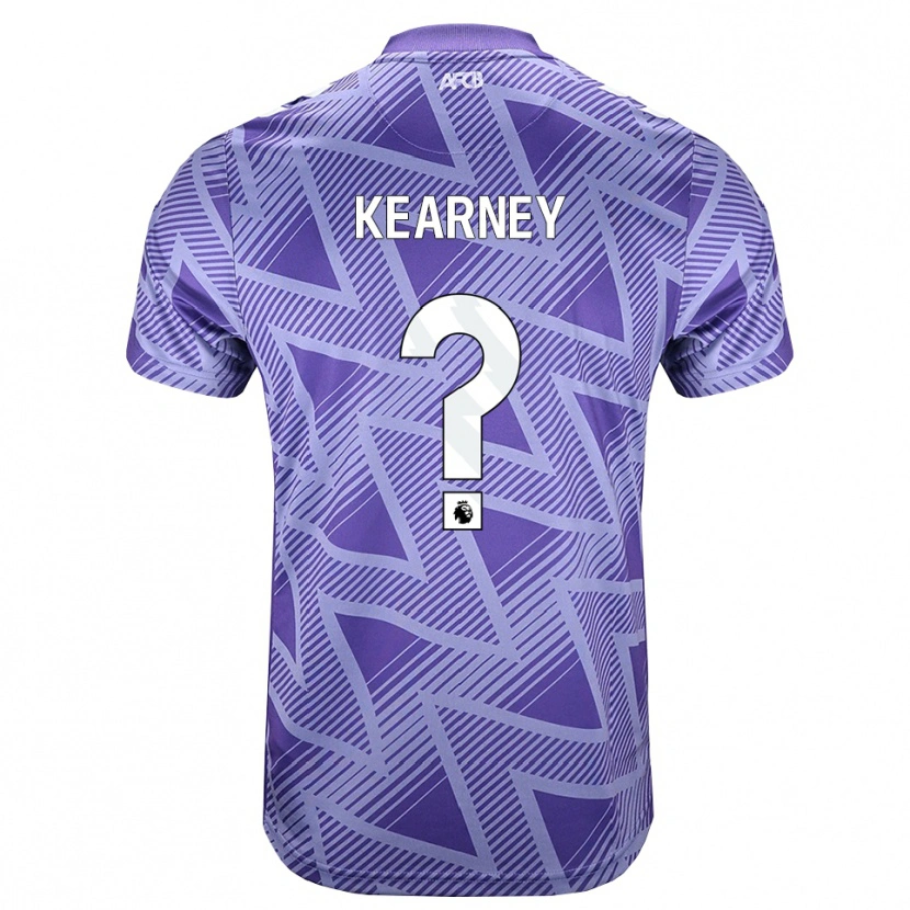 Danxen Dame Damani Kearney #0 Blek Fiolettrød Hvit Bortetrøye Drakt Trøye 2026/27 Skjorter T-Skjorte