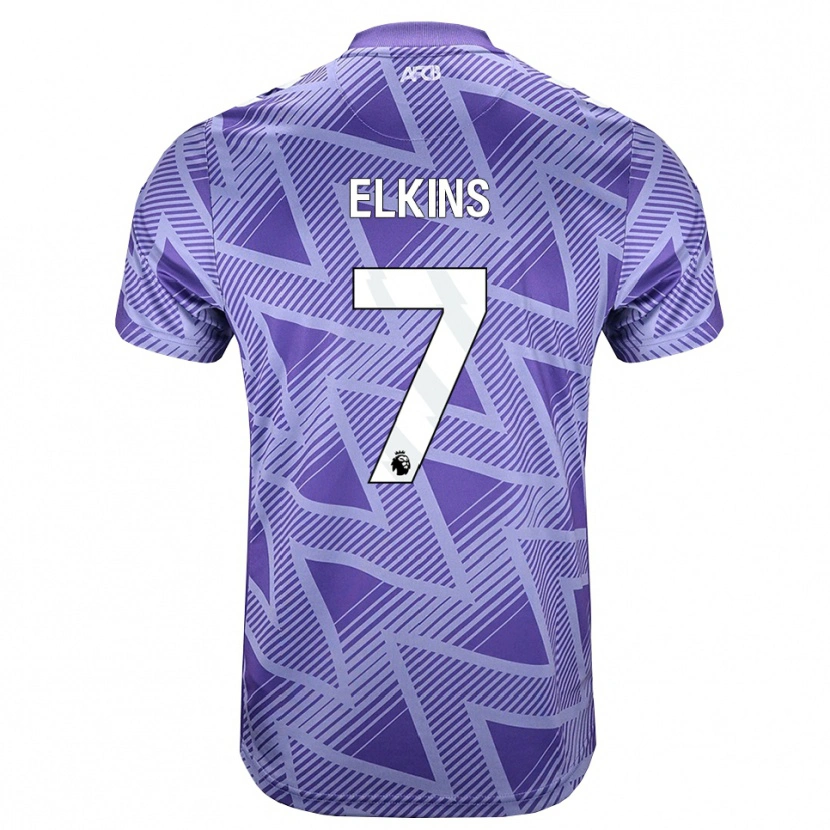 Danxen Dame Elle Elkins #7 Blek Fiolettrød Hvit Bortetrøye Drakt Trøye 2026/27 Skjorter T-Skjorte