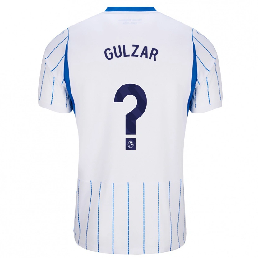 Danxen Dame Layth Gulzar #0 Blå Dodger Hvit Bortetrøye Drakt Trøye 2026/27 Skjorter T-Skjorte