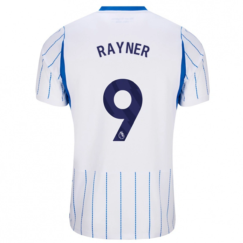 Danxen Dame Rebecca Rayner #9 Blå Dodger Hvit Bortetrøye Drakt Trøye 2026/27 Skjorter T-Skjorte