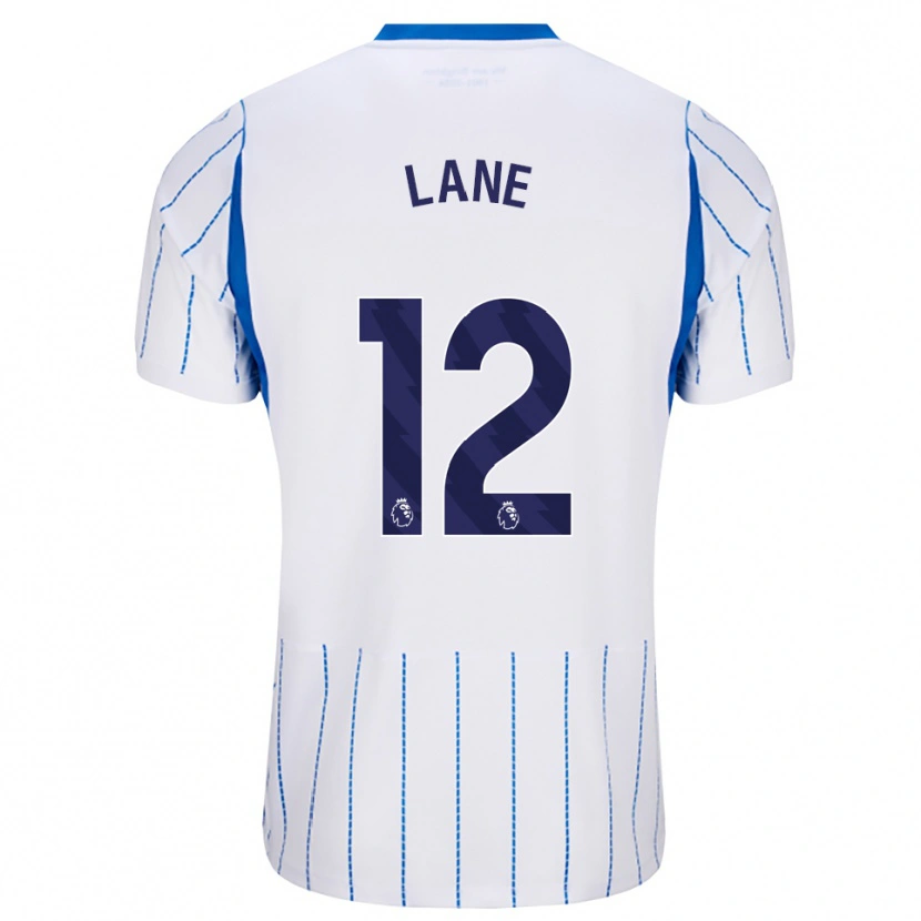 Danxen Dame Darius Lane #12 Blå Dodger Hvit Bortetrøye Drakt Trøye 2026/27 Skjorter T-Skjorte