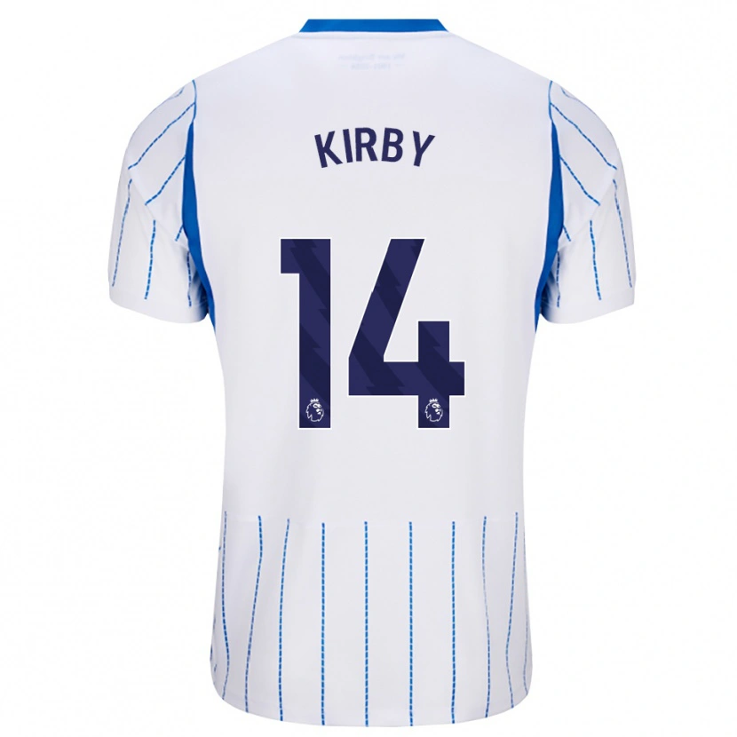 Danxen Dame Fran Kirby #14 Blå Dodger Hvit Bortetrøye Drakt Trøye 2026/27 Skjorter T-Skjorte