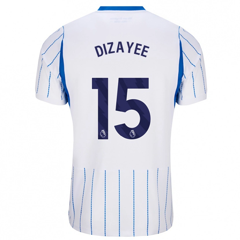 Danxen Dame Lolan Dizayee #15 Blå Dodger Hvit Bortetrøye Drakt Trøye 2026/27 Skjorter T-Skjorte