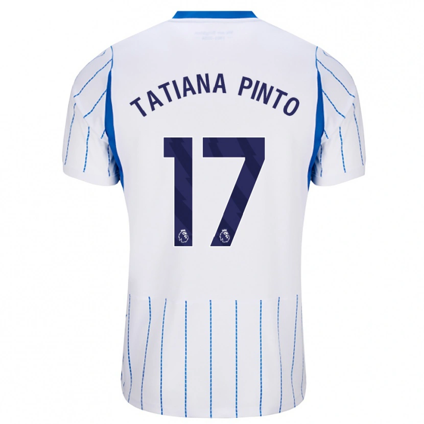 Danxen Dame Tatiana Vanessa Ferreira Pinto #17 Blå Dodger Hvit Bortetrøye Drakt Trøye 2026/27 Skjorter T-Skjorte