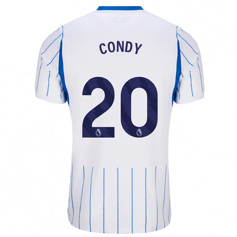 Danxen Dame Chris Condy #20 Blå Dodger Hvit Bortetrøye Drakt Trøye 2026/27 Skjorter T-Skjorte