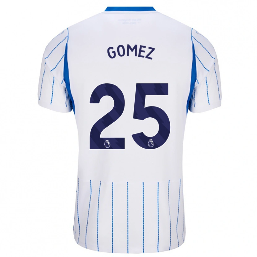 Danxen Dame Diego Gómez #25 Blå Dodger Hvit Bortetrøye Drakt Trøye 2026/27 Skjorter T-Skjorte