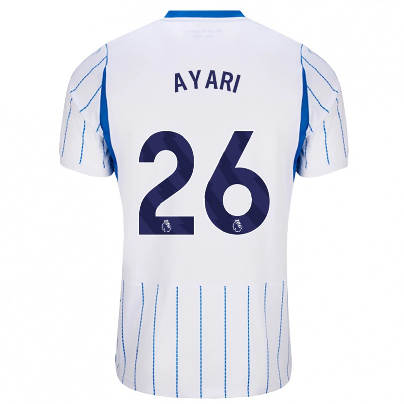 Danxen Dame Yasin Ayari #26 Blå Dodger Hvit Bortetrøye Drakt Trøye 2026/27 Skjorter T-Skjorte