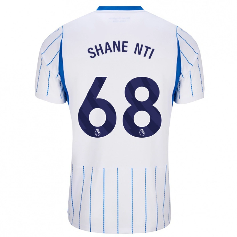 Danxen Dame Shane Nti #68 Blå Dodger Hvit Bortetrøye Drakt Trøye 2026/27 Skjorter T-Skjorte
