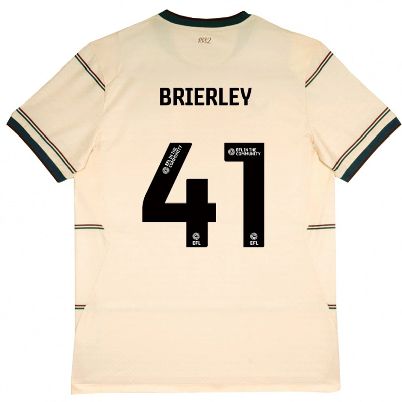 Danxen Dame George Brierley #41 Beige Burgunder Bortetrøye Drakt Trøye 2026/27 Skjorter T-Skjorte