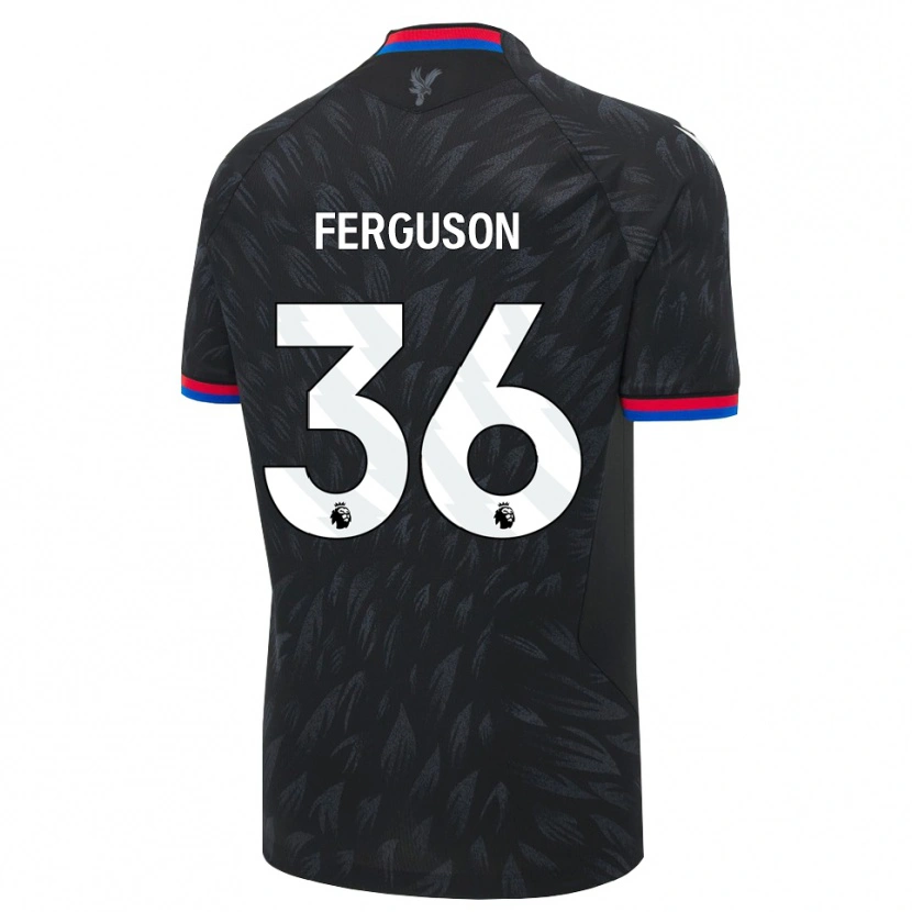 Danxen Dame Nathan Ferguson #36 Svart Blå Rød Bortetrøye Drakt Trøye 2026/27 Skjorter T-Skjorte
