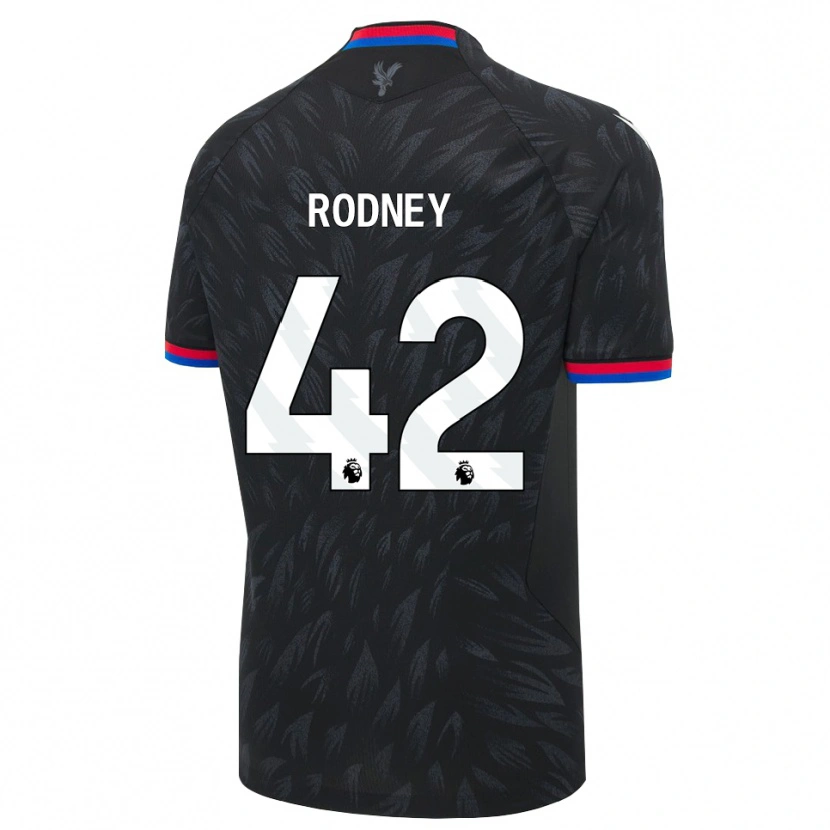 Danxen Dame Kaden Rodney #42 Svart Blå Rød Bortetrøye Drakt Trøye 2026/27 Skjorter T-Skjorte