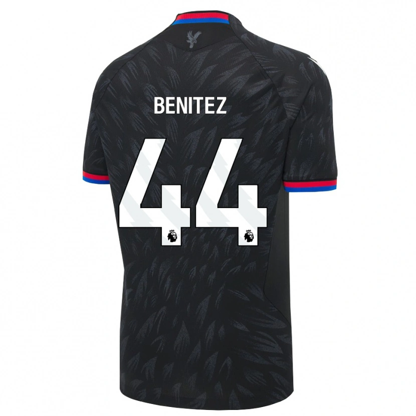 Danxen Dame Walter Benítez #44 Svart Blå Rød Bortetrøye Drakt Trøye 2026/27 Skjorter T-Skjorte
