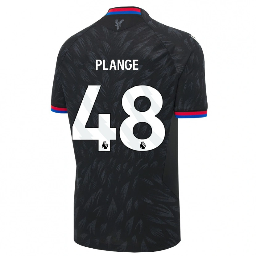 Danxen Dame Luke Plange #48 Svart Blå Rød Bortetrøye Drakt Trøye 2026/27 Skjorter T-Skjorte