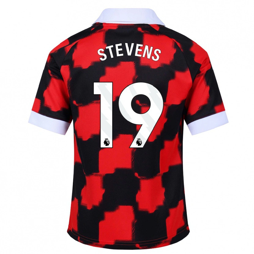 Danxen Dame Lily Stevens #19 Rød Hvit Svart Bortetrøye Drakt Trøye 2026/27 Skjorter T-Skjorte