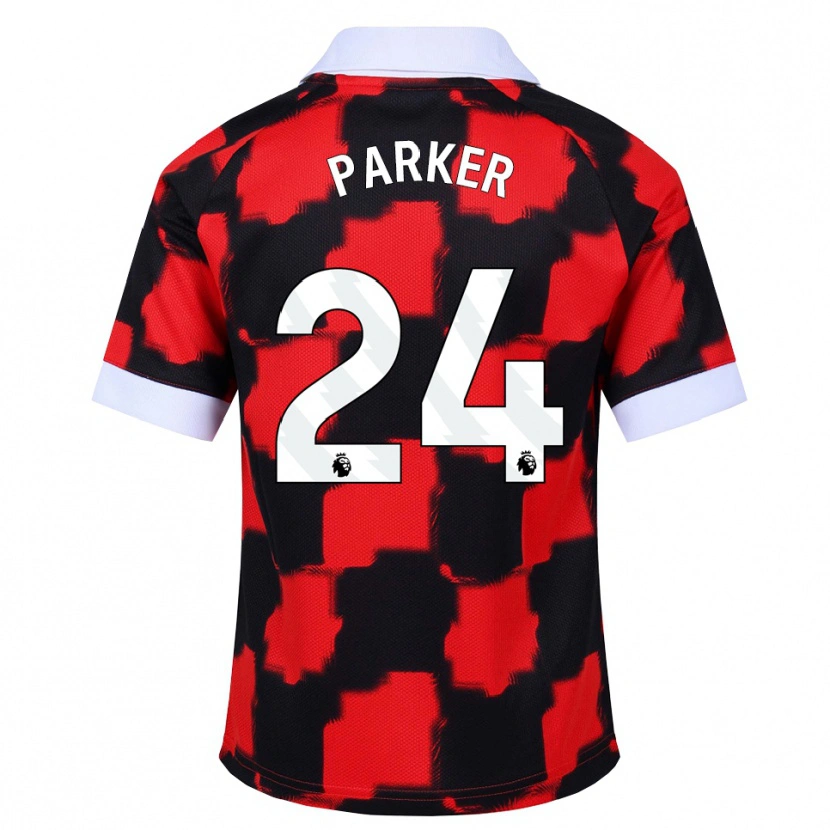Danxen Dame Beau Parker #24 Rød Hvit Svart Bortetrøye Drakt Trøye 2026/27 Skjorter T-Skjorte