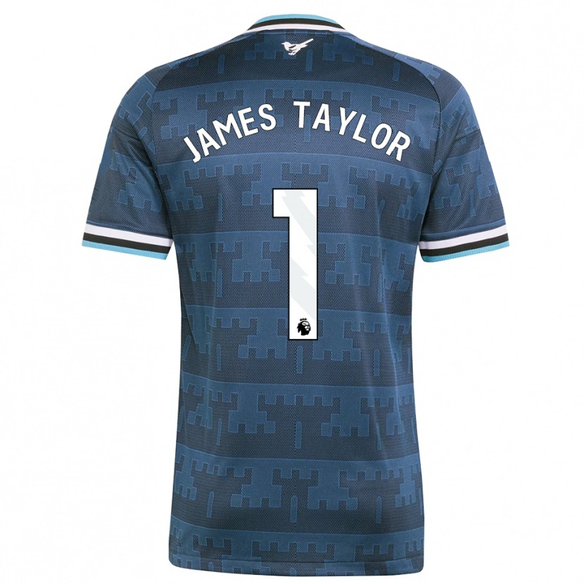 Danxen Dame James Taylor #1 Gul Svart Blå Bortetrøye Drakt Trøye 2026/27 Skjorter T-Skjorte