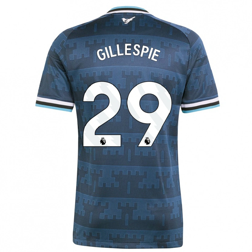 Danxen Dame Mark Gillespie #29 Gul Svart Blå Bortetrøye Drakt Trøye 2026/27 Skjorter T-Skjorte