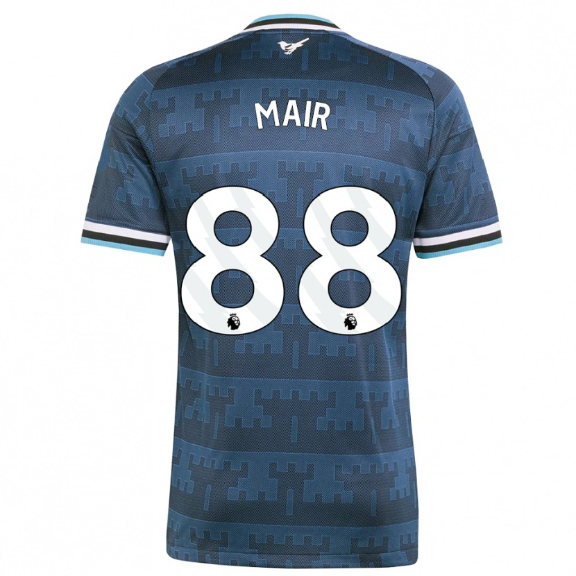 Danxen Dame George Mair #88 Gul Svart Blå Bortetrøye Drakt Trøye 2026/27 Skjorter T-Skjorte
