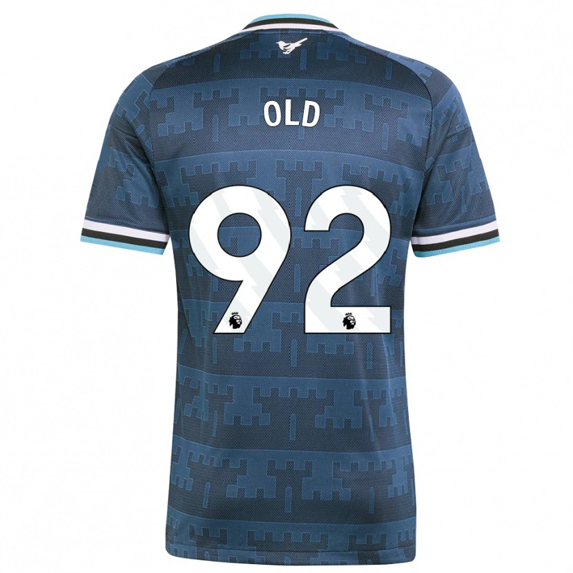 Danxen Dame Thomas Old #92 Gul Svart Blå Bortetrøye Drakt Trøye 2026/27 Skjorter T-Skjorte
