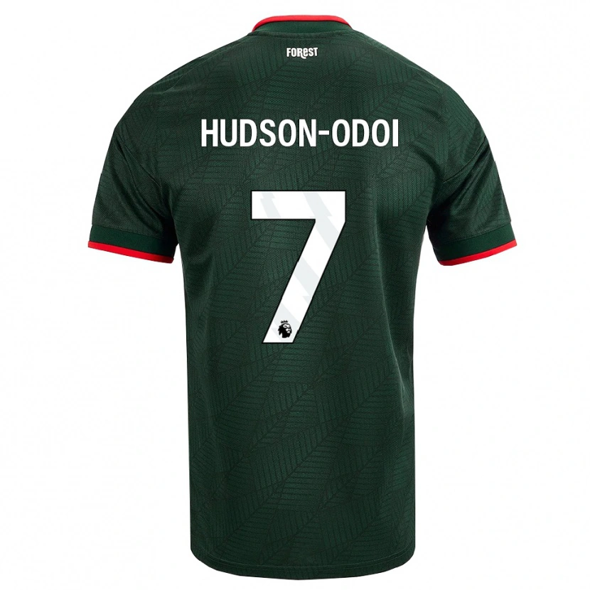Danxen Dame Callum Hudson-Odoi #7 Mørk Grønn Rød Bortetrøye Drakt Trøye 2026/27 Skjorter T-Skjorte