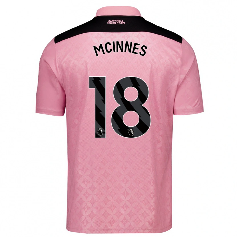 Danxen Dame Libby Mcinnes #18 Lys Rosa Svart Bortetrøye Drakt Trøye 2026/27 Skjorter T-Skjorte