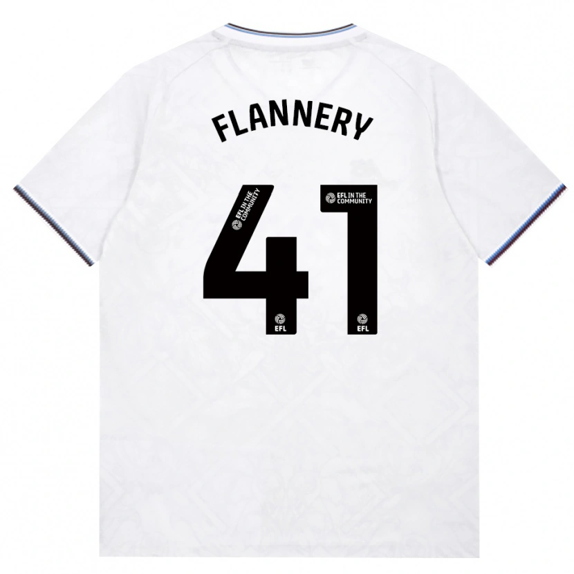 Danxen Dame Keira Flannery #41 Burgunder Hvit Bortetrøye Drakt Trøye 2026/27 Skjorter T-Skjorte