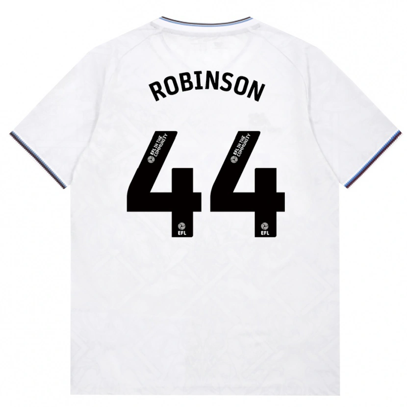 Danxen Dame Junior Robinson #44 Burgunder Hvit Bortetrøye Drakt Trøye 2026/27 Skjorter T-Skjorte