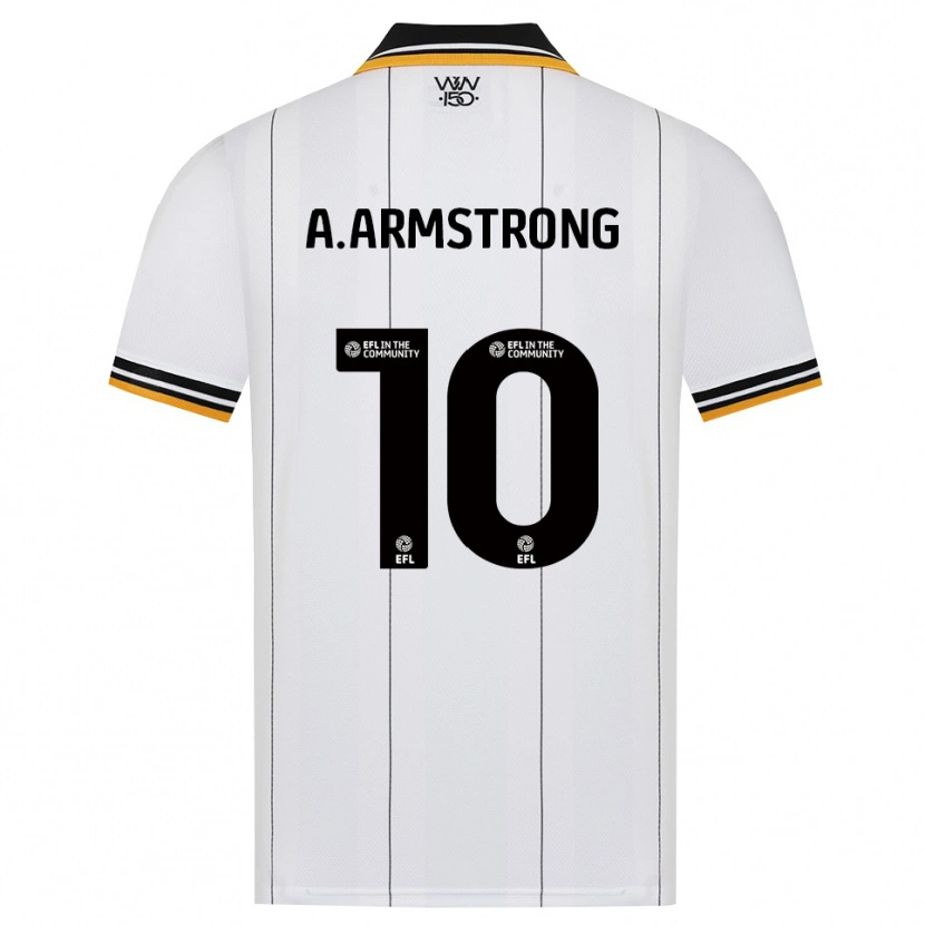 Danxen Dame Adam Armstrong #10 Oransje Hvit Svart Bortetrøye Drakt Trøye 2026/27 Skjorter T-Skjorte