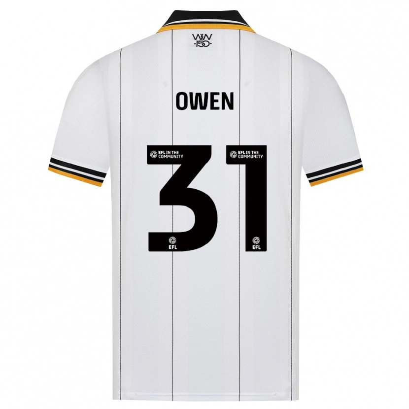 Danxen Dame Skye Owen #31 Oransje Hvit Svart Bortetrøye Drakt Trøye 2026/27 Skjorter T-Skjorte