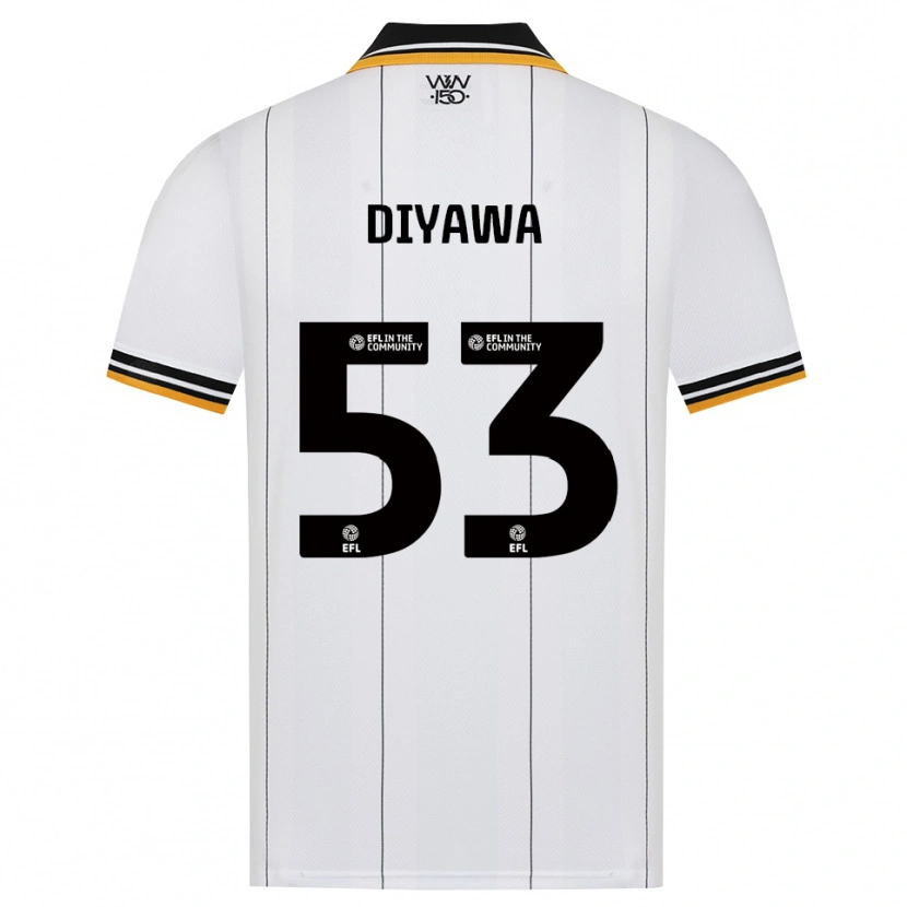 Danxen Dame Aaron Keto Diyawa #53 Oransje Hvit Svart Bortetrøye Drakt Trøye 2026/27 Skjorter T-Skjorte