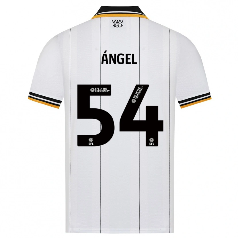 Danxen Dame Dani Ángel #54 Oransje Hvit Svart Bortetrøye Drakt Trøye 2026/27 Skjorter T-Skjorte