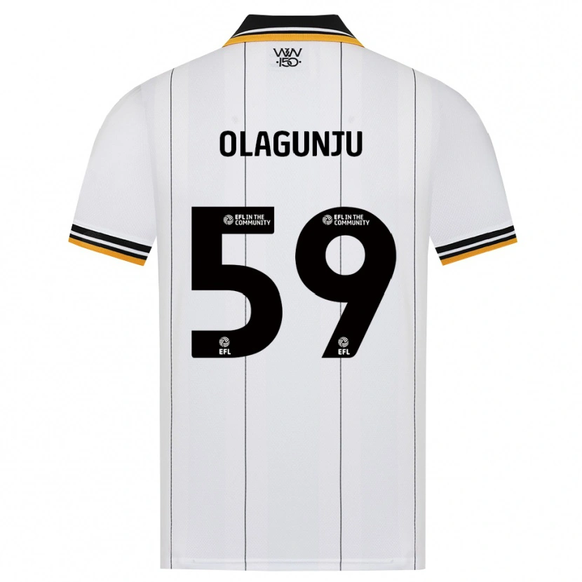Danxen Dame Saheed Olagunju #59 Oransje Hvit Svart Bortetrøye Drakt Trøye 2026/27 Skjorter T-Skjorte
