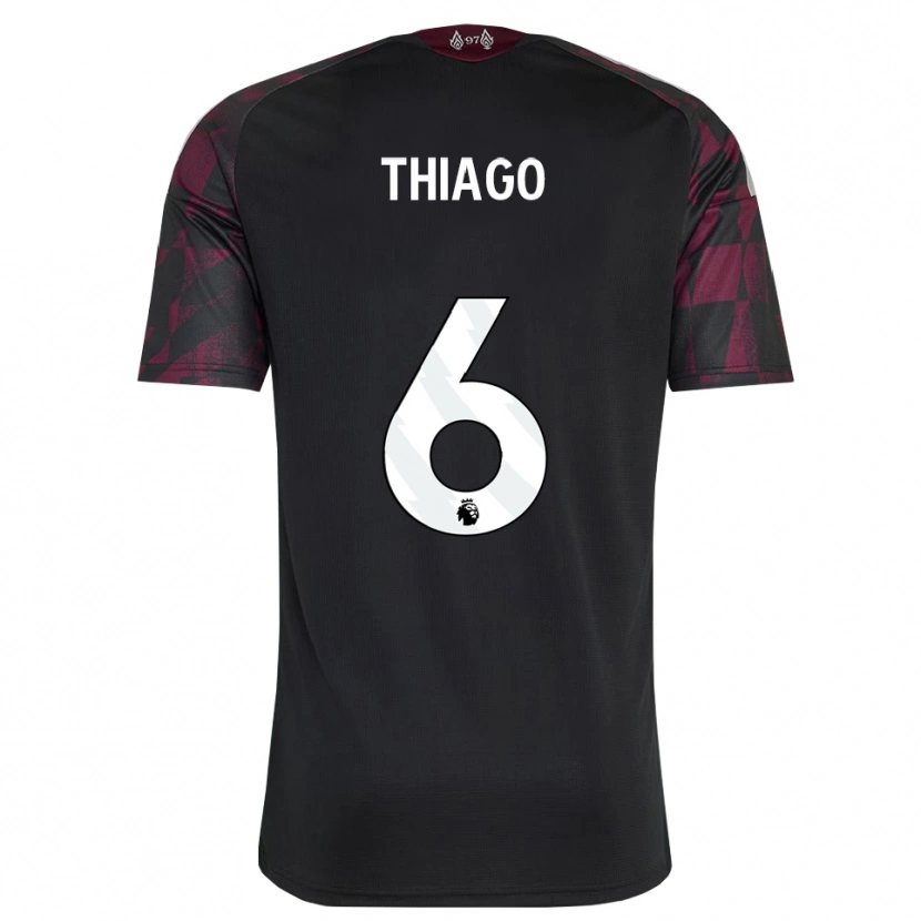 Danxen Dame Thiago #6 Svart Hvit Lilla Tredje Sett Drakt Trøye 2026/27 Skjorter T-Skjorte