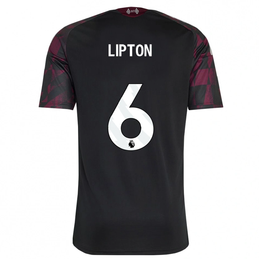 Danxen Dame Joe Lipton #6 Svart Hvit Lilla Tredje Sett Drakt Trøye 2026/27 Skjorter T-Skjorte