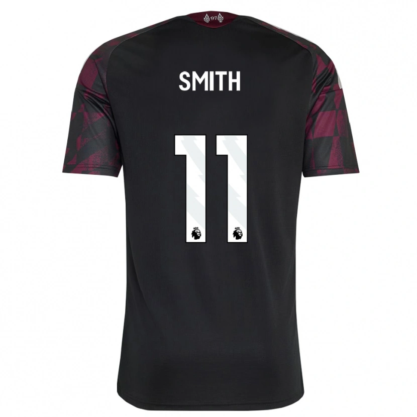 Danxen Dame Olivia Smith #11 Svart Hvit Lilla Tredje Sett Drakt Trøye 2026/27 Skjorter T-Skjorte