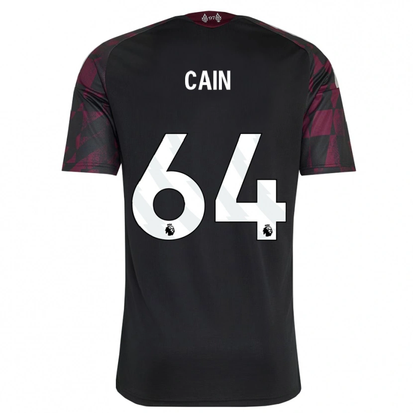 Danxen Dame Jake Cain #64 Svart Hvit Lilla Tredje Sett Drakt Trøye 2026/27 Skjorter T-Skjorte
