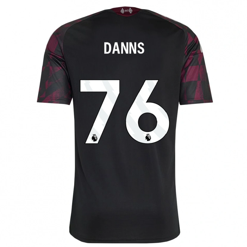 Danxen Dame Jayden Danns #76 Svart Hvit Lilla Tredje Sett Drakt Trøye 2026/27 Skjorter T-Skjorte