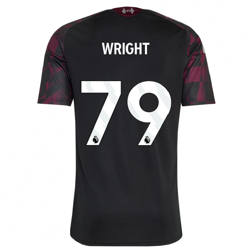 Danxen Dame Will Wright #79 Svart Hvit Lilla Tredje Sett Drakt Trøye 2026/27 Skjorter T-Skjorte